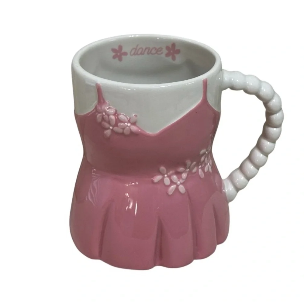 TAG Dance Mom Large 2-Cup Coffee mug pink tutu ballet dress